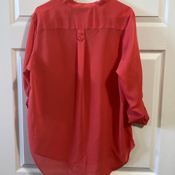 Melon colored blouse - Picture 5 of 5